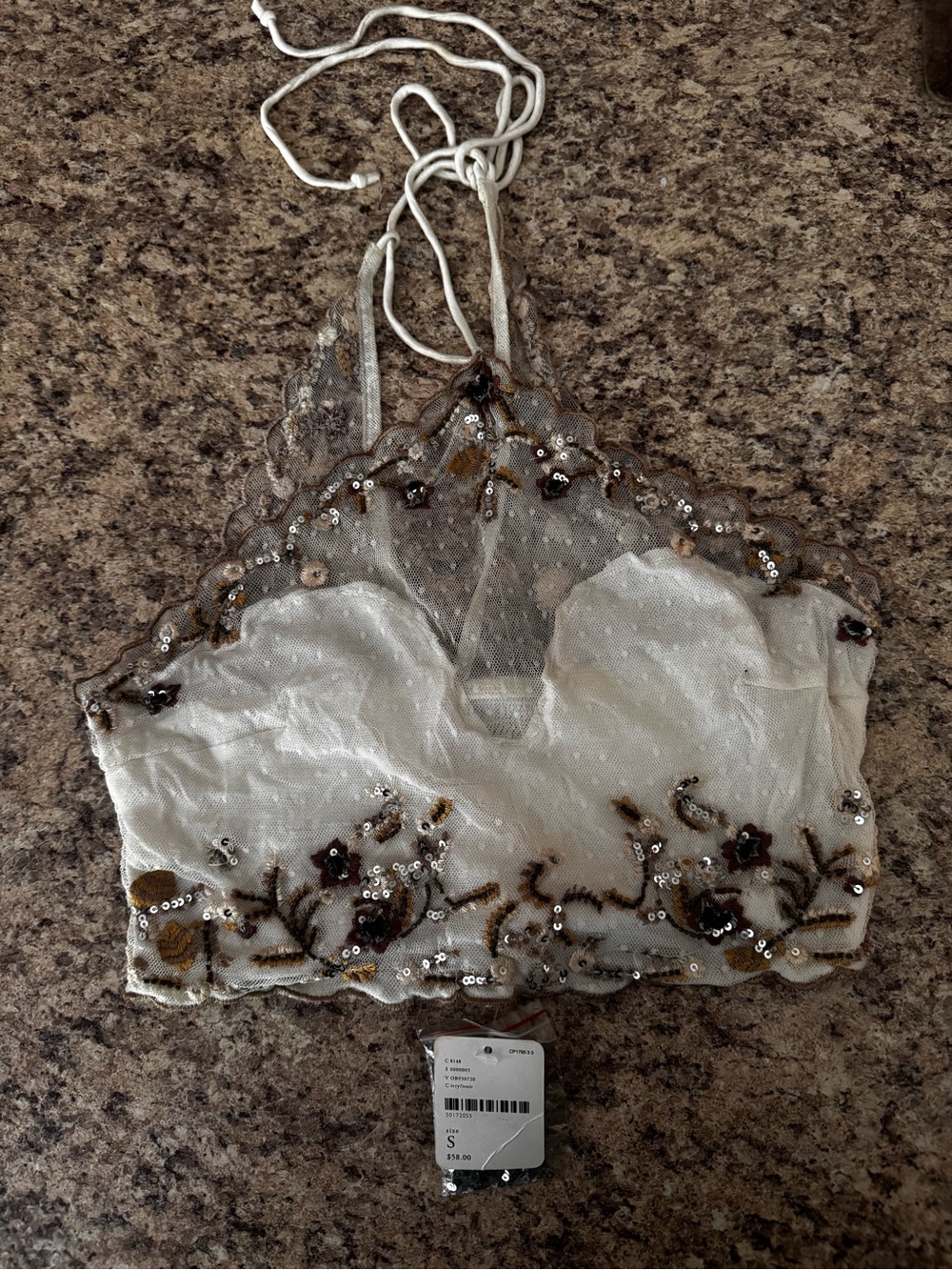 Free People Beaded Halter Brami